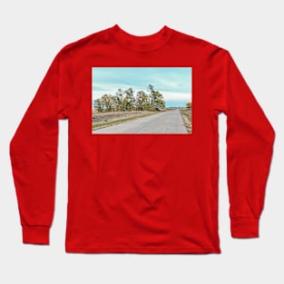 Twister filming location house roll Long Sleeve T-Shirt